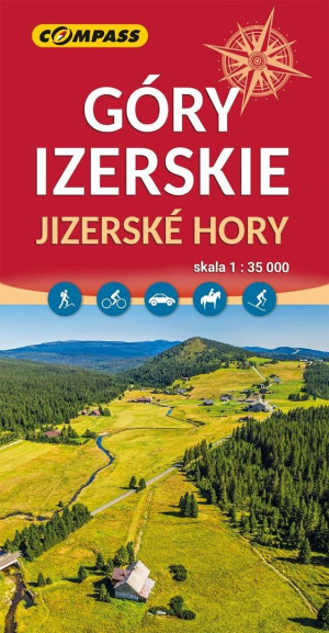 Mapa - Góry Izerskie
