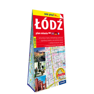 See you! in... Łódź 1:22 000 plan miasta