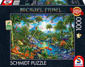 Puzzle 1000 PQ Michael Fishel Rajska wyspa 113972