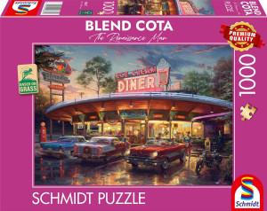 Puzzle 1000 PQ Blend Cota Amerykańska Restauracja 113968