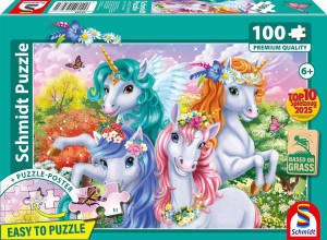 Puzzle PQ 100 Zdjęcie Jednorożców 113960