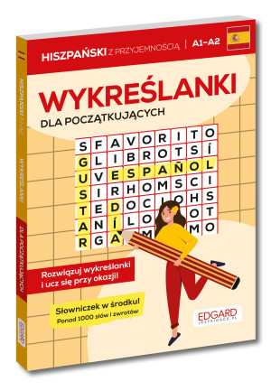 Hiszpański. Wykreślanki dla początkujących A1–A2