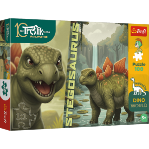 Puzzle 100 Inspired By Dino World Rodzina Treflików wzór 4 16581