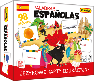 Palabras Espanolas  językowe karty edukacyjne