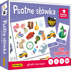Gra Psotne słówka głoski syczące
