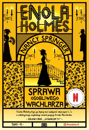 Sprawa osobliwego wachlarza. Enola Holmes wyd. 4