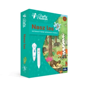 Czytaj z Albikiem. Puzzle Nasz Las