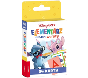 Disney uczy Układam wyrazy karty 6+ UEK-9304