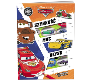 Disney Pixar Auta Szybkość moc błysk KOLS-9101