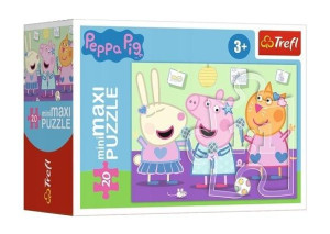 Puzzle 20 miniMaxi Beztrsoki dzień Peppy 3 TREFL