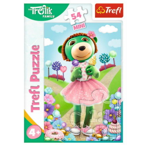 Puzzle 54 mini Wesoły świat Treflików 1 TREFL