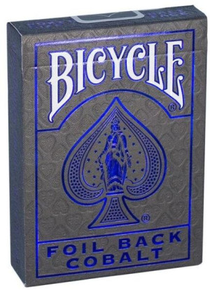Karty Metalluxe niebieskie BICYCLE