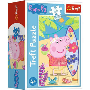 Puzzle 54 mini Wesoły dzień Świnki Peppy 2 TREFL