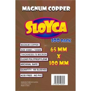 Koszulki Magnum Copper 65x100mm (100szt) SLOYCA