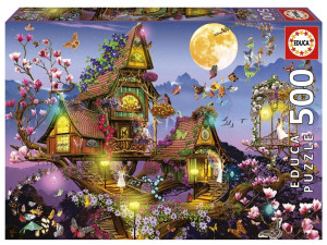 Puzzle 500 Magiczny dom