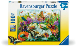 Puzzle dla dzieci 2D: Motyle 100el