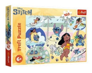 Puzzle 160 Stitch rządzi TREFL