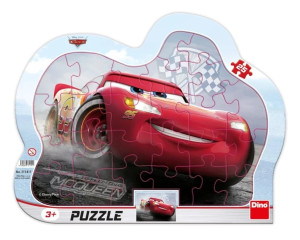 Puzzle 25 ramkowe Auta cars II Zygzak