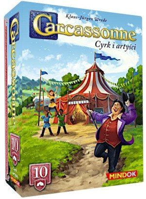 Carcassonne 10 Cyrk i Artyści Edycja 3