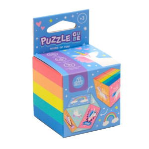 Puzzle w kształcie kostki Jednorożec