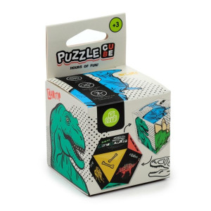 Puzzle układanka kostka Dinosauria