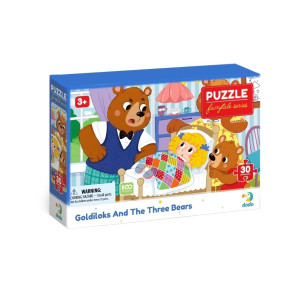 Puzzle Złotowłosa i Trzy Niedźwiedzie 30el
