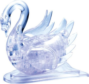 Crystal Puzzle - Łabędź