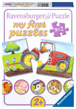 Puzzle 9x2 On the Farm
