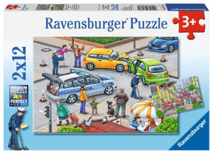 Puzzle 2x12 Blue Lights Go