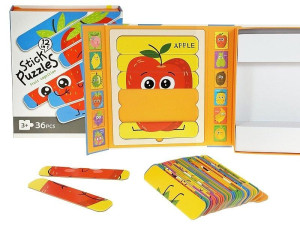 Puzzle paski - Owoce 36el