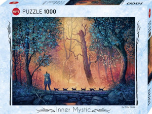 Puzzle 1000 Mistyczny świat, Marsz przez las