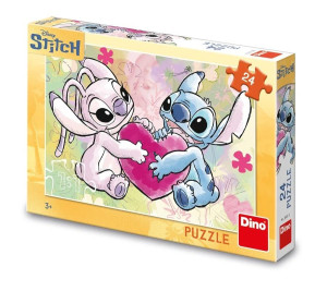Puzzle Stitch i Angel Historia miłosna 24el