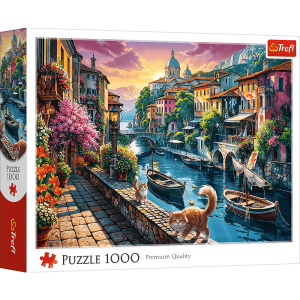 Puzzle 1000 Włoskie wakacje TREFL