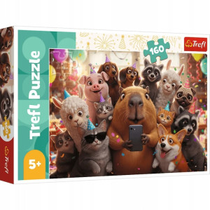 Puzzle 160 Słodkie selfie TREFL