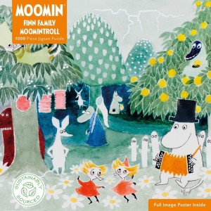 FTJPL32 Puzzle 1000 Muminki Rodzina Finn