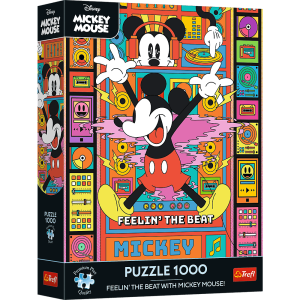 Puzzle 1000 Disney Czuj rytm z Mikim TREFL