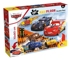 Auta. Puzzle dwustronne Maxi 150 el.