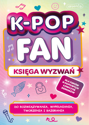 K-POP FAN Księga wyzwań. K-Pop