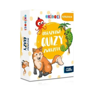 OKIDOKI Obrazkowe quizy. Zwierzęta 3+