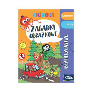 OKIDOKI Zagadki obrazkowe Bezpieczeństwo