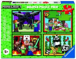 Puzzle 4x100 Minecraft Adventures