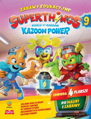 SuperThings. Zabawy Edukacyjne cz.9 + figurka
