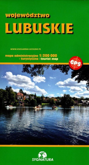 Mapa tur. województwo lubuskie 1:200 000