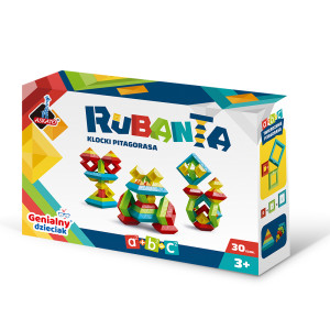Rubanta klocki Pitagorasa 30 el.