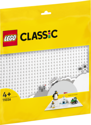LEGO(R) CLASSIC 11026 Biała płytka konstrukcyjna