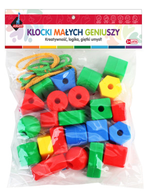 Klocki Geometryczne 22 elementy