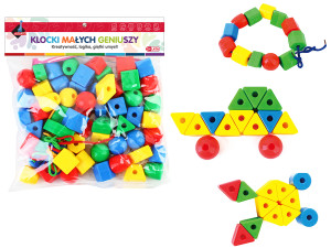 Klocki Geometryczne 62 elementy