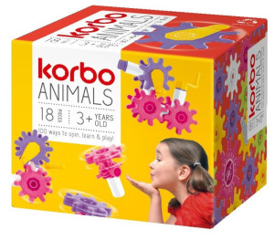 Animals klocki 18 el
