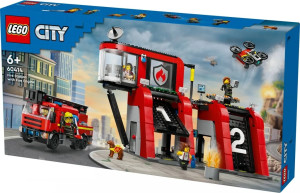 LEGO(R) CITY 60414 Remiza strażacka z wozem