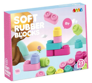 Klocki miękkie 23szt